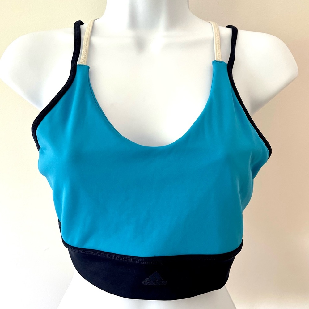 adidas Sports Bra Blue Size XL